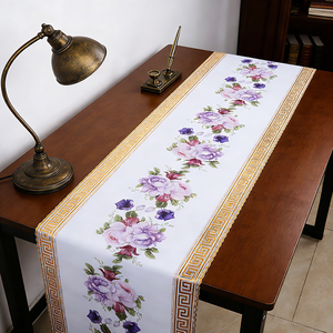 Nappe en vinyle de 50 cm, nappe en plastique personnalisée, nappe en plastique à dentelle, nappe en <span class=keywords><strong>toile</strong></span> <span class=keywords><strong>cirée</strong></span>, imperméable - Product Image 5