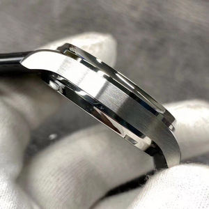 Montres formelles haut de gamme pour hommes de la série IW avec fonctionnalités complètes et fond blanc avec aiguilles bleues sur le cadran - Product Image 3