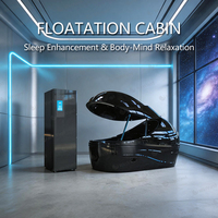 Pod de flottaison sensoriel de luxe pour le bien-être, en acrylique, avec écran LCD et télécommande intelligente, dispositif de flottaison à gravité zéro pour