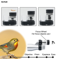 Jumelles compactes 10X20, avec mise au point manuelle, idéales pour le camping en plein air et l'observation des oiseaux en haute définition