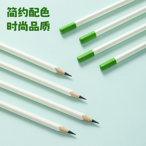 <b>Green</b> <b>Stick</b> Pencil HB Wooden Lead For School Writing Exam Use - Product Image 4