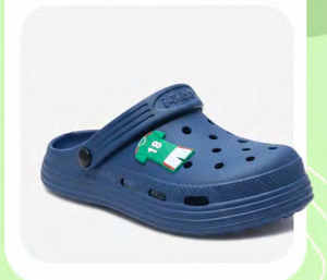 Sandalias Zuecos Infantiles con Pines Animados Talla 20 Azules Zapatos de Verano para Niños con Suela de EVA y Parte Superior de Plástico - Product Image 4