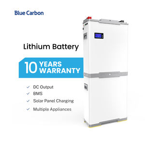 Baterai Lifepo4 karbon biru 48V 200ah 250Ah 300Ah dapat ditumpuk daya lantai pintar BMS RS485 sistem energi surya - Product Image 3