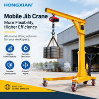 Mini-grue mobile entièrement électrique, palan hydraulique de levage de 1 tonne, grue rotative montée sur véhicule pour la manutention