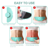 Appareil sans fil pour soulager les douleurs menstruelles - Unité TENS portable pour soulager les crampes menstruelles et l'endométriose - Rechargeable et portable