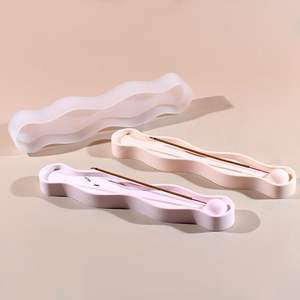 Support d'encens en forme de vague à faire soi-même pour les lève-tôt, écologique, style zen, brûleur d'encens couché, support de bougie, moule en silicone - Product Image 4