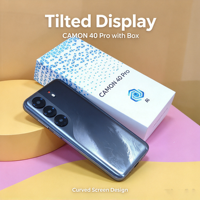 Camon 40 Pro – Smartphone à écran incurvé 3D avec batterie énorme de 8000 mAh, 8 Go/12 Go + 64 Go, téléphone Android, technologie de téléphone incurvé, vente en gros