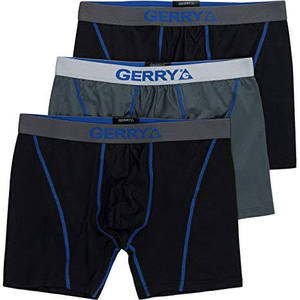 OEM High-Rise 100% Cotton <b>Boxer</b> Briefs for Men with Anti-static Eco-Friendly Quick Dry & Anti-Bacterial Features Logo on Waist - Product Image 4