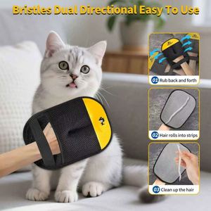 <b>Pet</b> Hair Removal Glove for Cats and Dogs Reusable Magic <b>Brush</b> <b>Pet</b> Tool for Clothing Couch Carpet Car Seat - Product Image 4