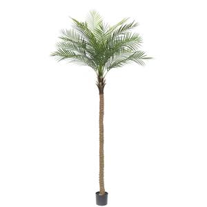 Palmera Bonsái Artificial de Plástico Realista en Maceta, Decoración para Interiores/Exteriores, Gran Simulación de Palmera Verde - Product Image 5