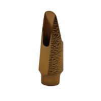 Eastern Music A12 Hand Hammered Brass Eb Alto Sax Metal Mouthpiece Gold Silver Plated Jazz Mouthpiece with Ligature Cap