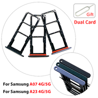 SIM-Kartenhalter für Samsung A07 A23 4G 5G Dual-SIM SD-Kartenfach in Verschiedenen Farben Handy-SIM-Kartenhalter Ersatzteil