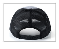 Casquettes de camionneur en gros de haute qualité 112, noires et blanches, vierges et rigides