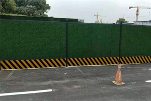 Valla de Acero Corrugado con Recubrimiento en Polvo, Barrera para Construcción Temporal - Product Image 3