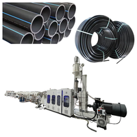 Machine d'extrusion à vis simple haute vitesse pour la fabrication de tuyaux flexibles PPR et HDPE de 20-110 mm pour l'alimentation en eau et l'irrigation