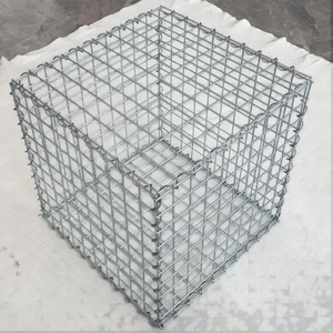 ISO CE ağır galvanizli Gabion kutuları güvenlik uygulamaları ile kaynaklı demir tel çit taş yapı malzemesi için Gabion sepeti - Product Image 1