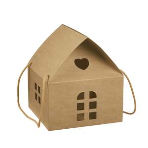 Casa rossa con corde Havana 24.5 cm x 24.5 cm x 15 cm - Product Image 1