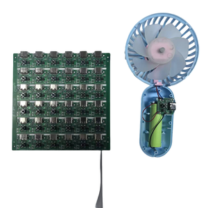 Tùy chỉnh OEM cầm tay điện Bảng Mạch Quạt cầm tay điện <span class=keywords><strong>Mini</strong></span> <span class=keywords><strong>USB</strong></span> có thể sạc lại Fan <span class=keywords><strong>PCB</strong></span> & pcba Board - Product Image 1