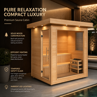 Ruang Sauna Inframerah Ukuran Sesuai Pesanan OEM untuk Pengalaman Perawatan Kesehatan Keluarga yang Nyaman Sehari-hari