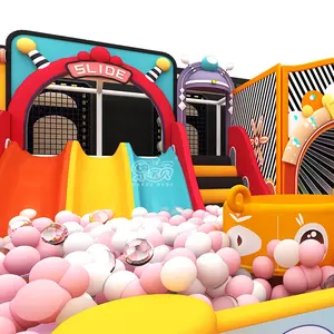 Commercial Children Play Area Playground Indoor Equipment Sets For Children Indoor Play Center Kids Play Zone With Ball Pool