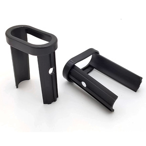 Juego de Accesorios para Silla de Escritorio de Plástico, Color Negro y Blanco, Fundas Ajustables en Altura para Muebles, para Escritorio y Silla Escolar - Product Image 1