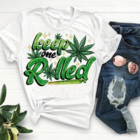 Étiquettes personnalisées en polyester PET lavables et écologiques pour transfert thermique, motif dessin animé, impression sérigraphique pour T-shirt – Offre Spéciale