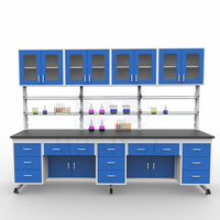 Banc de travail modulaire en métal robuste et moderne, conforme à la norme ESD, certifié RoHS, pour salles blanches/laboratoires électroniques