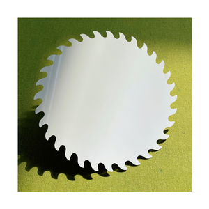 Lame de scie à sublimation panneaux photo blancs cadeaux pour pères cercle rond en aluminium panneaux de signalisation imprimables blancs 12x8 pouces - Product Image 3