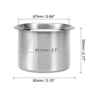 Porte-gobelet encastré en acier inoxydable, plateau pour boissons, pour camping-car, caravane, yacht, bateau, fourgon aménagé, support de boisson encastré