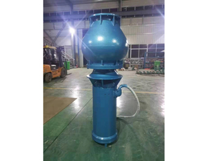 Qsz (H) dọc hệ thống thoát nước hệ thống thoát nước với dòng chảy hướng trục cánh quạt chìm điện lũ nước bơm sắt ly tâm lý thuyết - Product Image 3