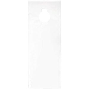 Bolsas transparentes ClearBags para colgar en la perilla de la puerta, de 6x12 pulgadas, de polietileno de baja densidad, con orificio recortado para útiles escolares y negocios. - Product Image 4