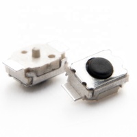 Bouton-poussoir miniature ultra-compact 2,5*3mm, momentané, 1NO, à activation tactile, SMT/SMD, 12V, pour montage sur circuit imprimé, électronique automobile