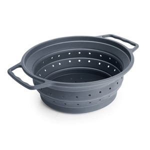 Scolapasta pieghevole con manici per uso in cucina - Product Image 1