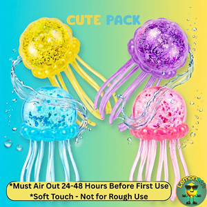 Jelly Fish Small and Large Size Soft <b>Squeeze</b> Decompressio Squishy <b>Squeeze</b> Stress <b>Ball</b> Slow Rise Relief Fidget Stress Fuzz <b>Ball</b> - Product Image 5