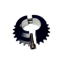 Pignon de karting Luckyway en aluminium CNC sur mesure, conception divisée 428 pour pièces et accessoires de karting