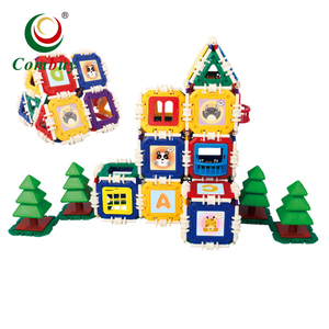 Nieuwe Type 252Pcs Diy Speelgoed Plastic Gesp Bouwstenen Kids - Product Image 1