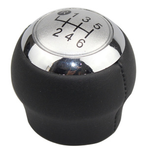 Pomo de palanca de cambios de coche, de cuero, 5 velocidades, 6 velocidades, ergonómico, para Toyota Corolla Vios Levin, transmisión manual - Product Image 1