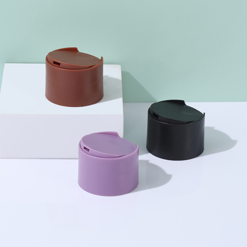 Factory High Quality Custom Double Wall Disc Top Lids Bottle Caps Closures for Cosmetic and Cleaning Bottles