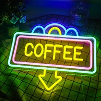 Lampu Tanda Neon LED Kustom untuk Dekorasi Bar Toko Logo Bisnis LED