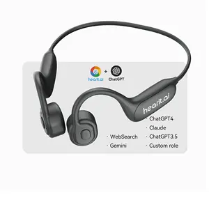 Gadgets d'oreille de langage neuronal traducteur instantané casque de reconnaissance intelligente casque sans fil casque vocal intelligent