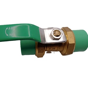 Válvula de bola de latón para <span class=keywords><strong>agua</strong></span> y <span class=keywords><strong>Gas</strong></span>, válvula de bola PPR de Unión unidireccional para <span class=keywords><strong>agua</strong></span> y <span class=keywords><strong>Gas</strong></span> - Product Image 4