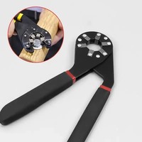 Clé universelle multifonction industrielle en acier inoxydable de 6 pouces et 8 pouces, clé hexagonale réglable, pince à mâchoires, ensemble d'outils multifonctions