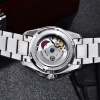 Montres mécaniques pour hommes PAGANI DESIGN, nouvelle montre GMT, étanche à 100 m, verre saphir, automatique, PD-1792, Relogio Masculino