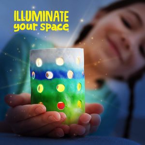 Kit de Manualidades para Hacer Faroles de Arcilla Luminosos, Juguetes Creativos de Plastilina, Kit de Manualidades para Preadolescentes y Adolescentes, Proyectos de Arte para Niños - Product Image 4