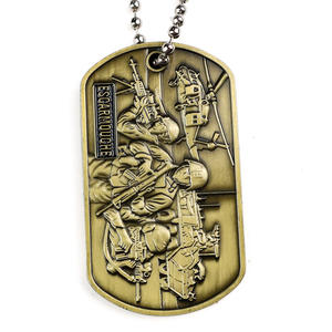 ป้ายสุนัข id เคลือบฟันแบบกําหนดเองแกะสลัก ปรับแต่งแท็กสุนัขโลหะแกะสลักด้วยเลเซอร์ - Product Image 3