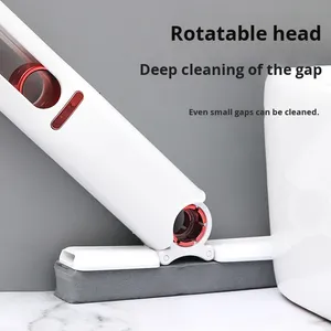 Wholesale Mini Small <b>Mop</b> Desktop Multi-function Household Hand-free Washable Hand-held Folding Type Bathroom Crevice Water - Product Image 3