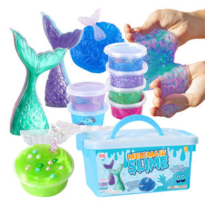 Kit de Slime de Sirena DIY 2026 para Niñas, Divertido, Suave y No Pegajoso, Kit para Hacer Slime de Mantequilla, Juguete para Niños de 8 a 12 Años, Niñas y Niños - Product Image 3