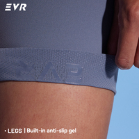 Short de cyclisme pour femme EVR à taille haute avec coussinets élastiques italiens à séchage rapide – Vêtement de cyclisme haute élasticité pour vélo de route