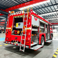 Camion de pompiers à mousse haute performance 4x2/6x4, camion de lutte contre l'incendie à eau et mousse, fabricant chinois de véhicules de pompiers