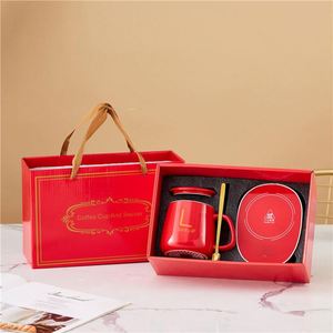 Y1 Usb Powered Hot Sale Gift <b>Set</b> 55 Degree Coffee Milk Ceramic With Heating Pad Constant Temperature <b>Mug</b> Heater - Product Image 6